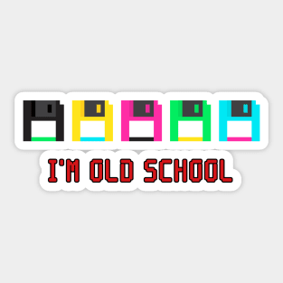 Old schoold  tech Sticker